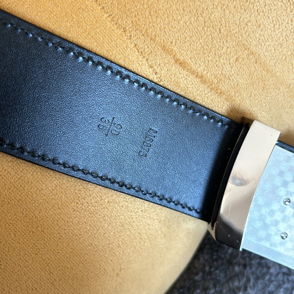 Authentic Louis Vuitton Initiales Leather Belt - image 5